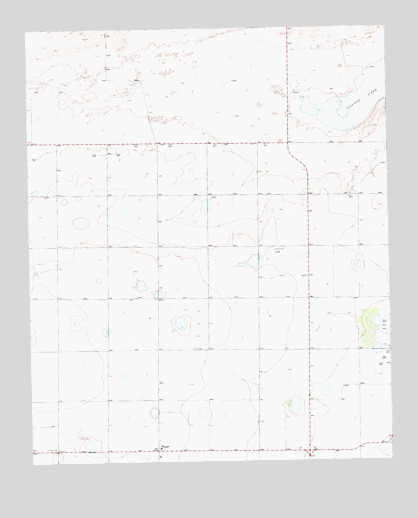 Stegall, TX USGS Topographic Map
