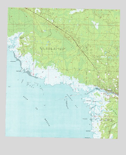 Steinhatchee, FL USGS Topographic Map