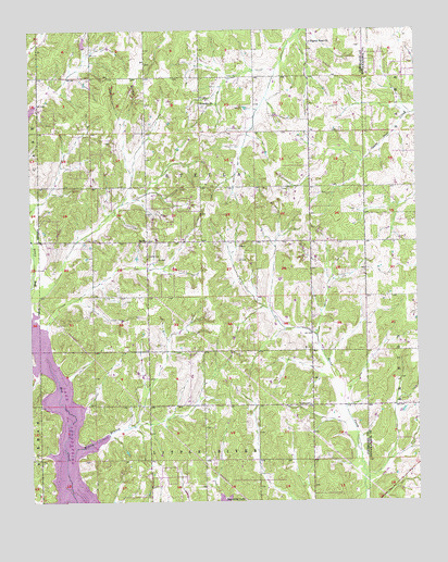 Stella, OK USGS Topographic Map