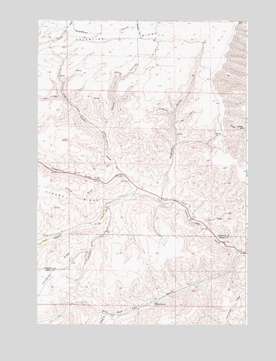 Stember Creek, WA USGS Topographic Map