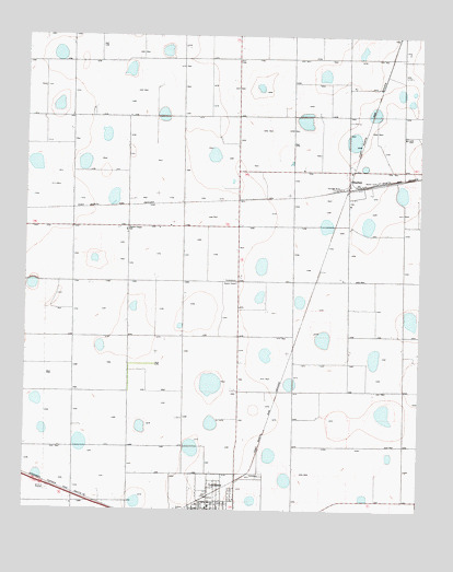 Sterley, TX USGS Topographic Map