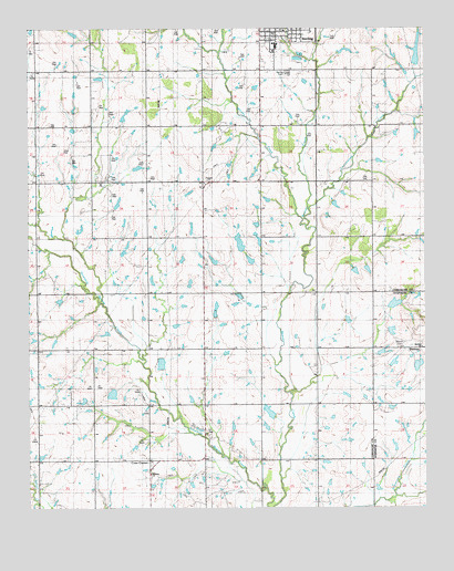 Sterling, OK USGS Topographic Map
