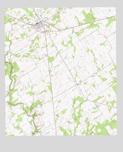 Stockdale, TX USGS Topographic Map