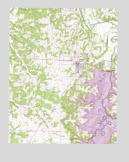 Stockton, MO USGS Topographic Map