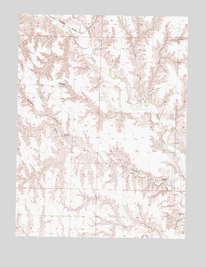 Stockville, NE USGS Topographic Map