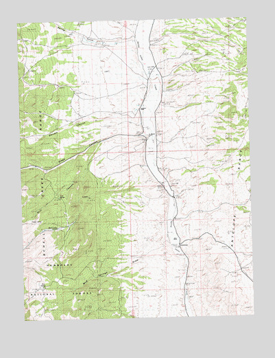 Stonehouse, NV USGS Topographic Map