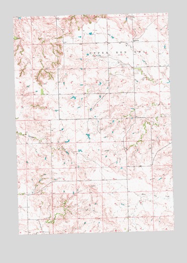 Stoneville, SD USGS Topographic Map