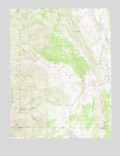 Stonyford, CA USGS Topographic Map