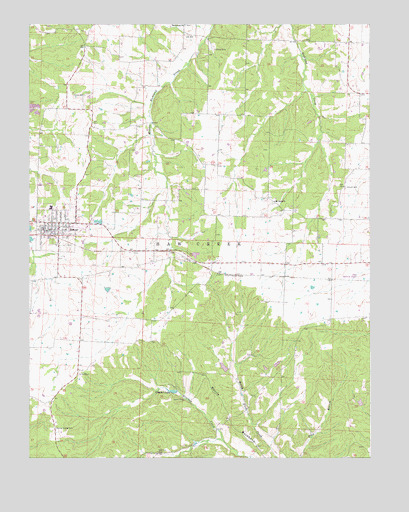 Stover, MO USGS Topographic Map