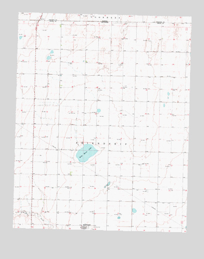Straight, OK USGS Topographic Map