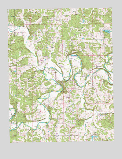 Strain, MO USGS Topographic Map