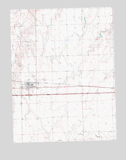 Stratton, CO USGS Topographic Map
