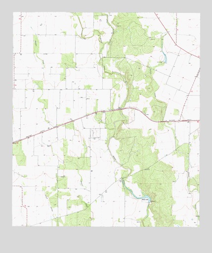 Blanco Lake, TX USGS Topographic Map