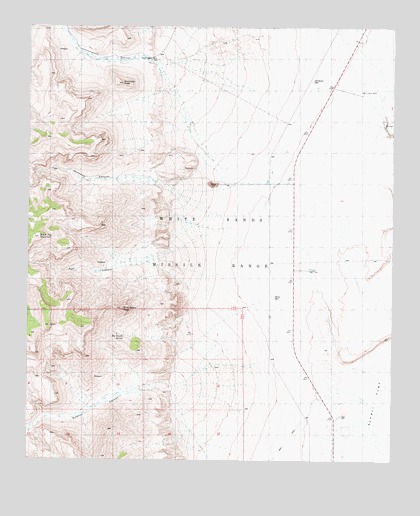 Strawberry Peak, NM USGS Topographic Map