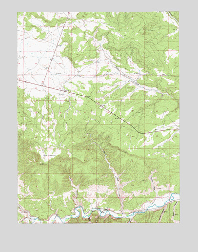 Strawberry Pinnacles, UT USGS Topographic Map