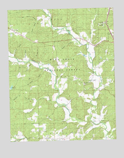 Stringtown, MO USGS Topographic Map