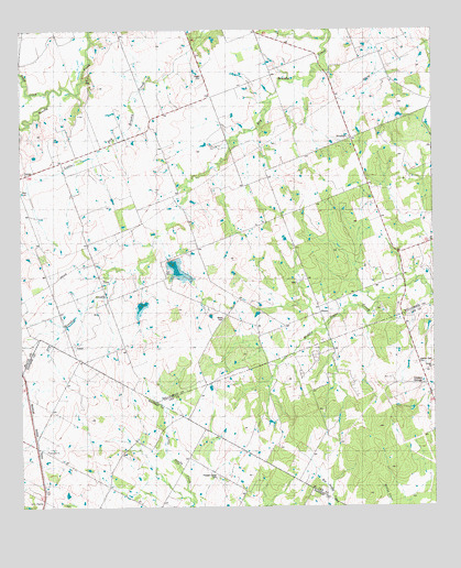 Structure, TX USGS Topographic Map