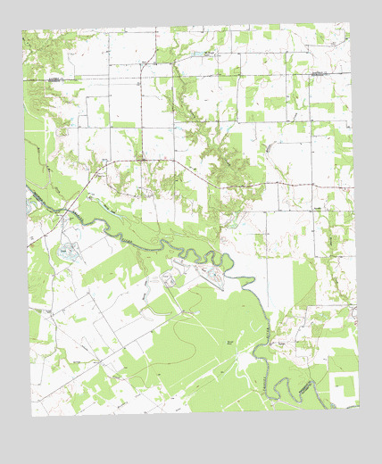 Styx, TX USGS Topographic Map