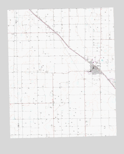 Sudan, TX USGS Topographic Map