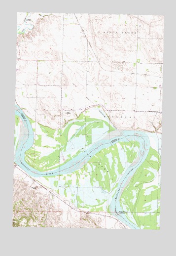 Sugarloaf Butte, ND USGS Topographic Map