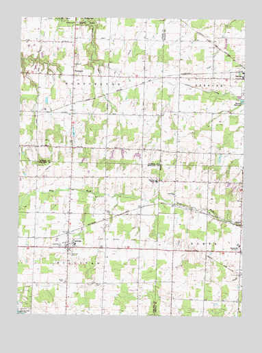 Sullivan, OH USGS Topographic Map