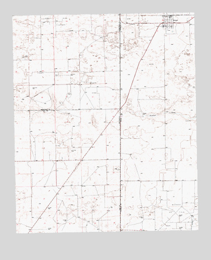 Bledsoe, TX USGS Topographic Map
