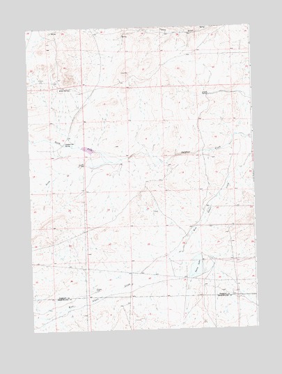Sulphur Bar Spring, WY USGS Topographic Map