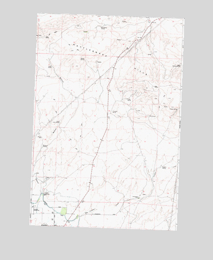 Sulphur Spring, WA USGS Topographic Map