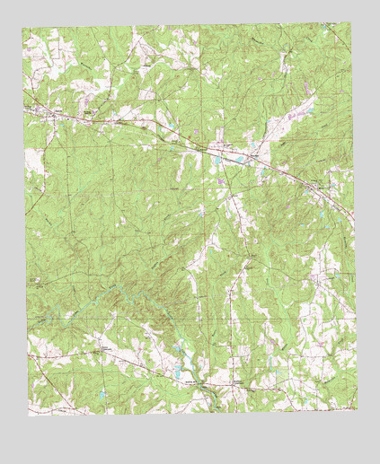 Bleecker, AL USGS Topographic Map