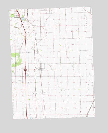 Blencoe, IA USGS Topographic Map