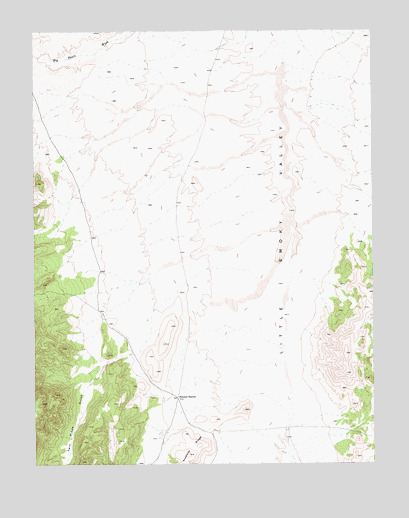 Summit Station, NV USGS Topographic Map