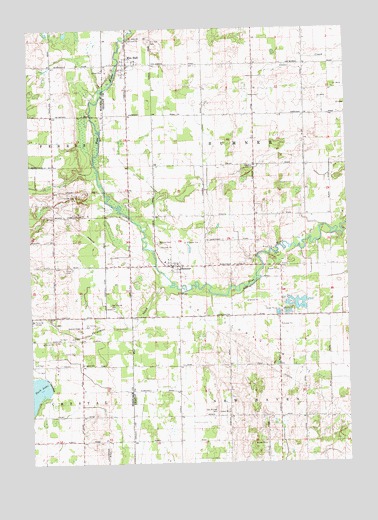 Sumner, MI USGS Topographic Map