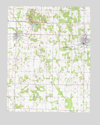 Sumner, IL USGS Topographic Map