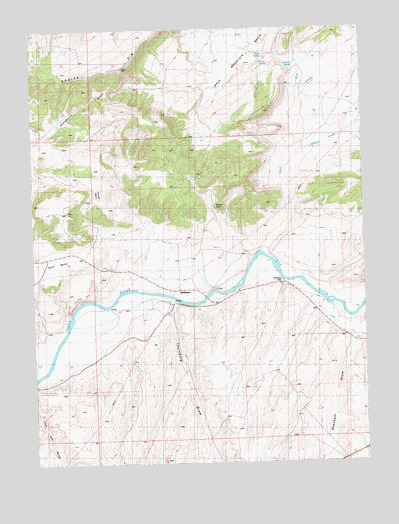 Sunbeam, CO USGS Topographic Map