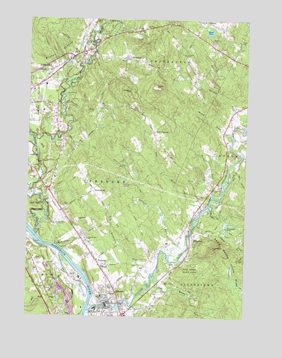 Suncook, NH USGS Topographic Map