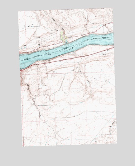 Sundale, WA USGS Topographic Map
