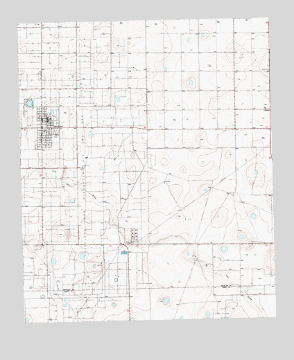 Sundown, TX USGS Topographic Map