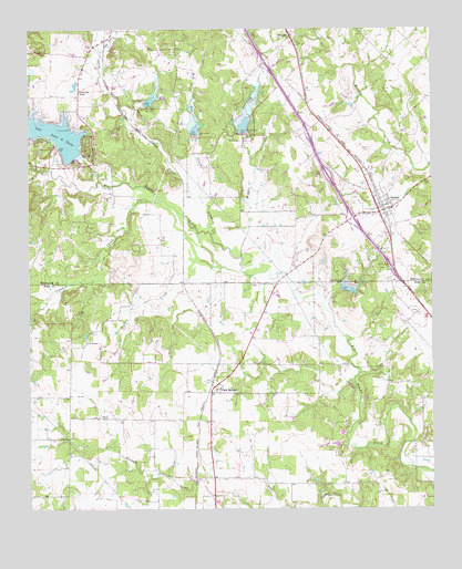 Sunset, TX USGS Topographic Map