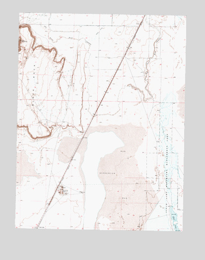 Sunstone Knoll, UT USGS Topographic Map