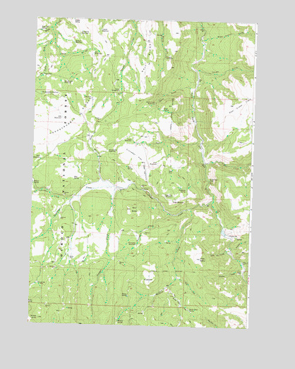 Suplee Butte, OR USGS Topographic Map