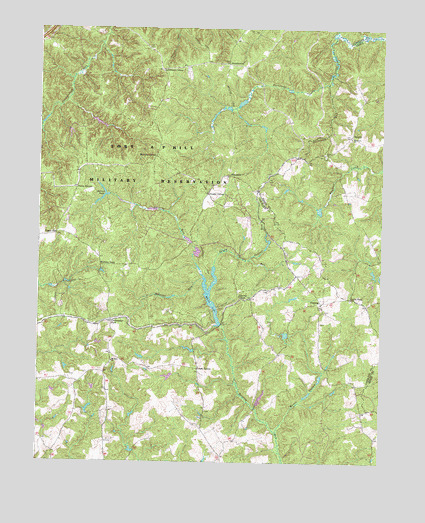 Supply, VA USGS Topographic Map