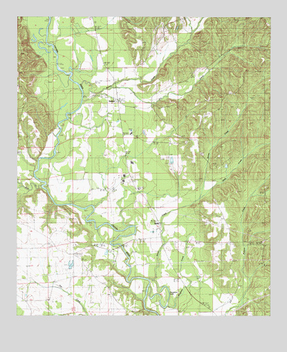 Suttle, AL USGS Topographic Map