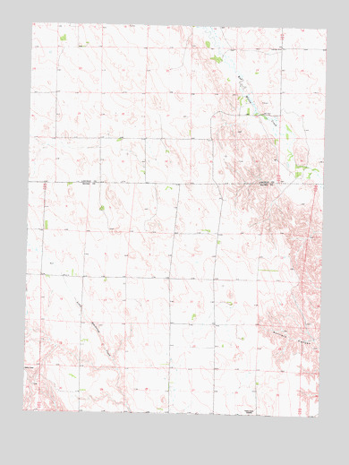 Suttlers Canyon West, NE USGS Topographic Map