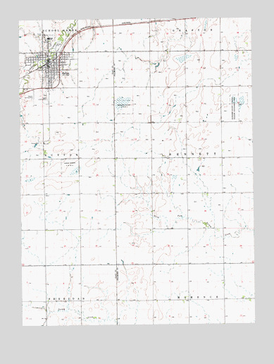 Sutton, NE USGS Topographic Map