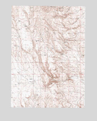 Swede Flat, OR USGS Topographic Map