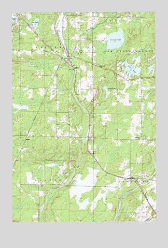 Alborn, MN USGS Topographic Map