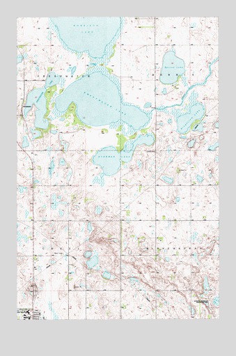 Sweetwater, ND USGS Topographic Map