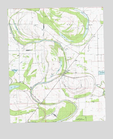 Swiftown, MS USGS Topographic Map