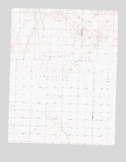 Syracuse East SE, KS USGS Topographic Map