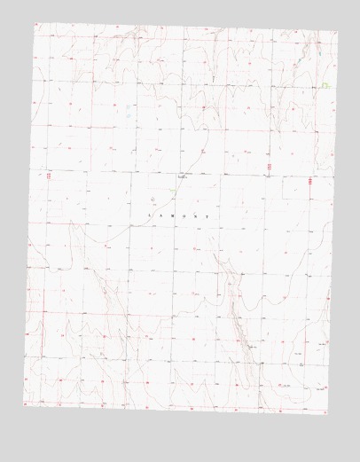 Syracuse East SW, KS USGS Topographic Map
